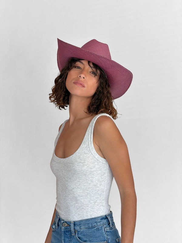 Luke Straw Hat - Blush