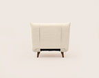 Lumi - Divano Letto Clic-Clac 1 Posto - Velluto a Coste - Beige