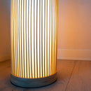 Lampadaire Huron en bambou naturel