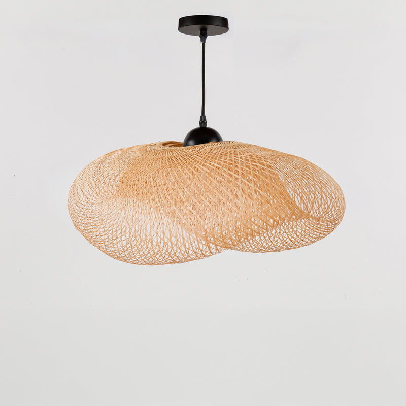 Suspension Anya en bambou naturel D60 cm