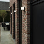 Doblo - Mains-Powered Wall Light - Aluminium - Dark Grey