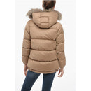 Luxe Pack Wool Blend Down With Fur-Edged Hood Jacket