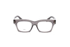 Luxury Eyewear – Zonnebrillen - Loewe, vooraanzicht van grijze bril, montuur van acetaat