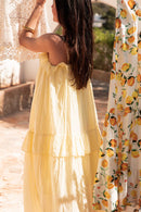 LYDIE Jaune - Robe Longue