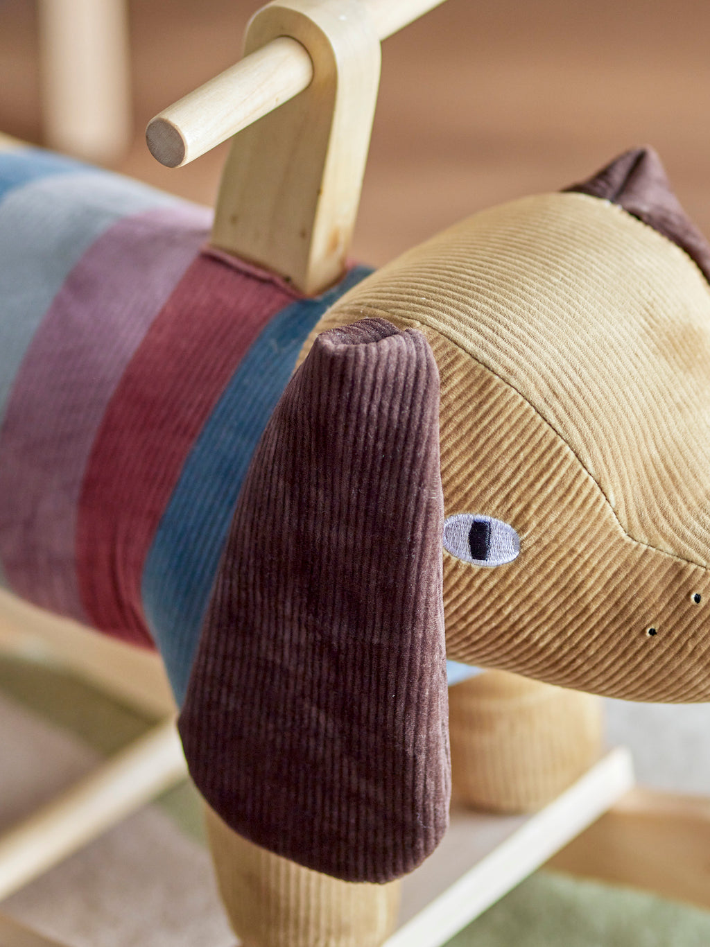 Charlie - Juguete Balancín Perro - Multicolor - Poliéster