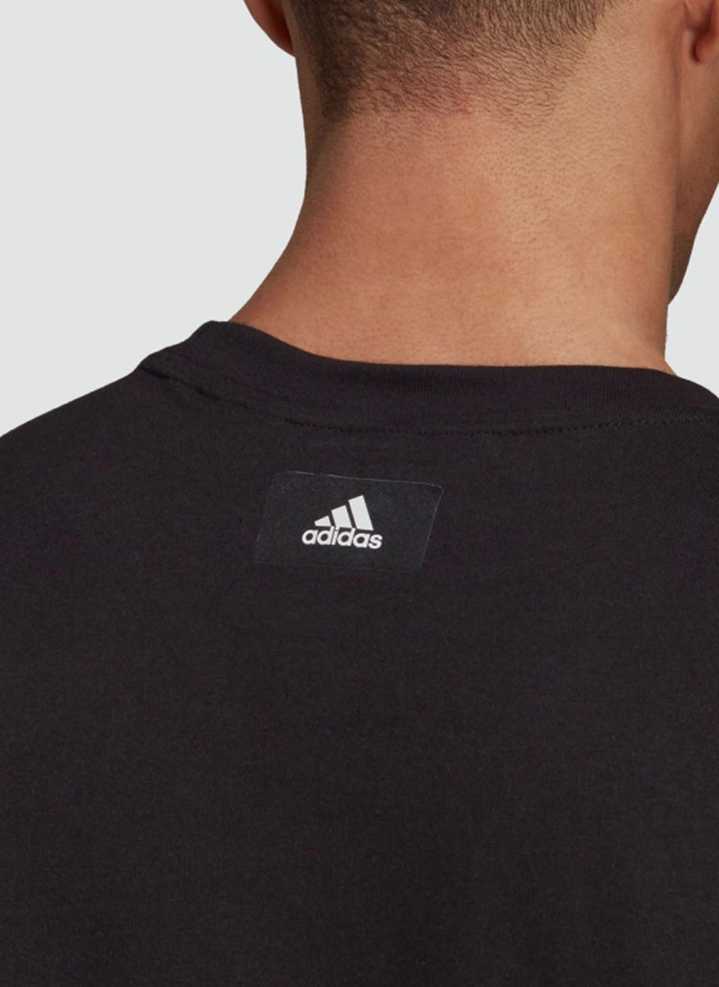 Adidas - Tee-Shirt Future Icons 3 Bar - Black - Homme