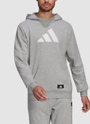 Adidas - Hoodie Future Icons 3 Bar - Medium Grey Heather - Homme