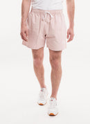 Nike - Short Club Woven Washed Flow - Pink Oxford,White - Homme