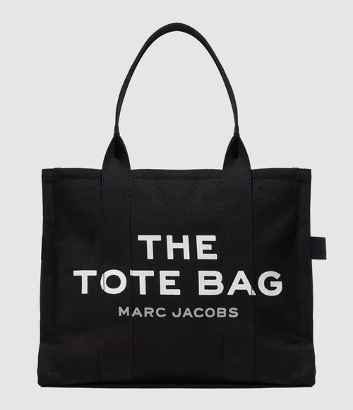 Marc Jacobs - Sac The Large Tote Coton Noir - Femme