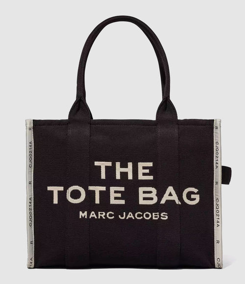 Marc Jacobs - Sac The Large Tote Coton Noir - Femme