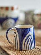 Shama - Taza - Azul - Gres