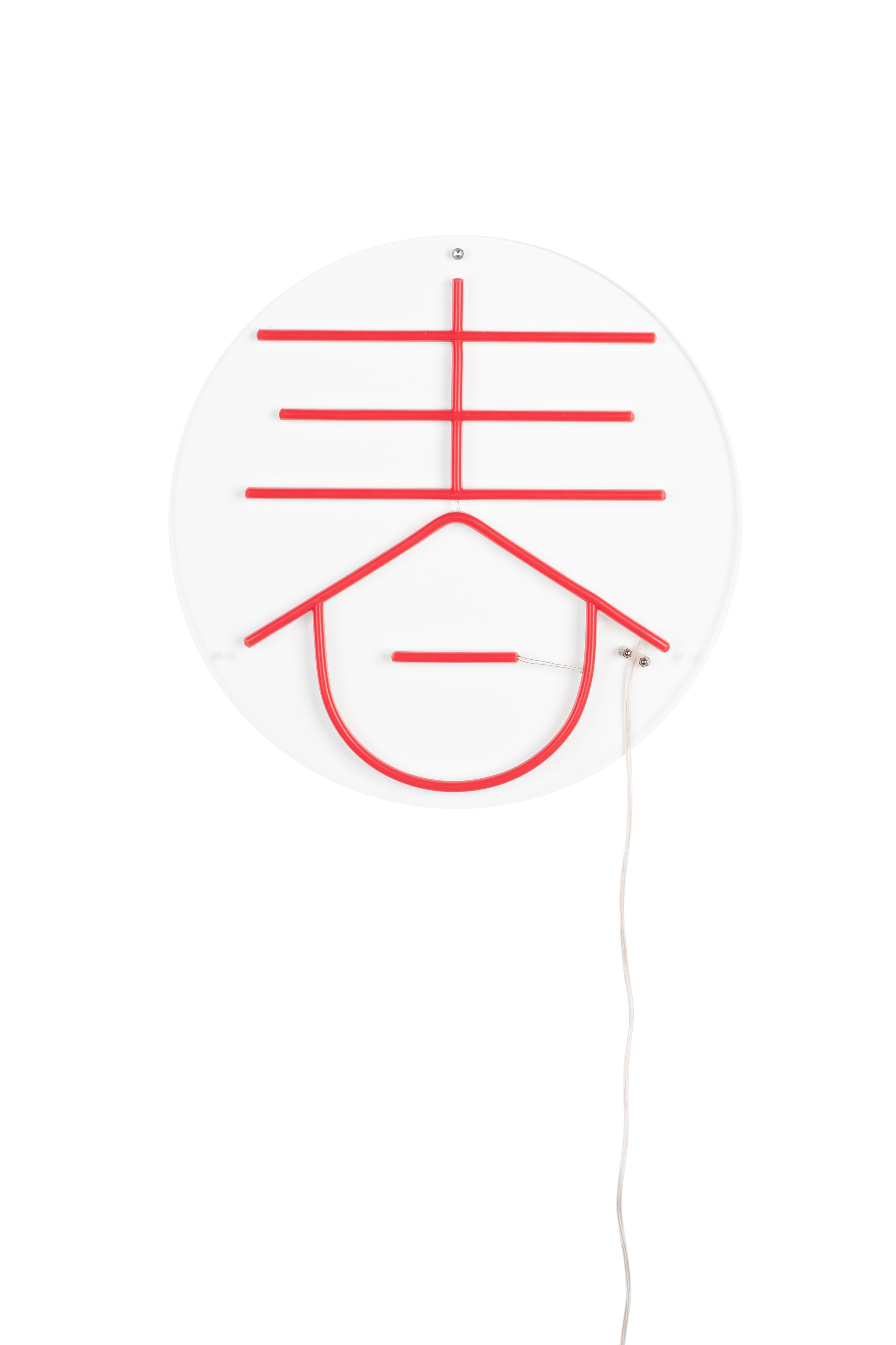 Sya Printemps - Neon Wall Lamp - Acrylic - Red/Orange