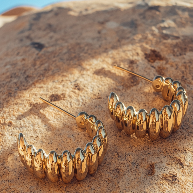 Boucles D'Oreilles Arcade Coupole