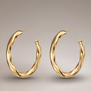 Boucles D'Oreilles Meteor Dune