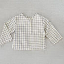 Mabo - Blouse August Cream Windowpane