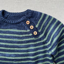 Jersey rayas verde marino - Selección Mabo disponible en amaetc.com, concept store eco amigable para niños