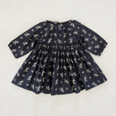 Robe Georgie navy berry branch - Sélection Mabo à retrouver sur amaetc.com, concept store eco friendly pour enfants