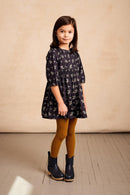 Robe Georgie navy berry branch - Sélection Mabo à retrouver sur amaetc.com, concept store eco friendly pour enfants