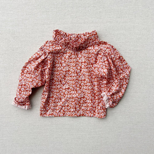 Blusa Loulou en Liberty London Helenium - Selección Mabo disponible en amaetc.com, concept store eco-friendly para niños
