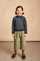 Maude corduroy sea spray velvet pants - Mabo selection available on amaetc.com, eco friendly concept store for children