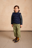 Maude corduroy sea spray velvet pants - Mabo selection available on amaetc.com, eco friendly concept store for children