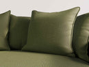Madison - Right Corner Sofa - 4 Seater - Textured Fabric - Green