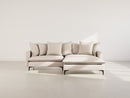 Madison - Right Corner Sofa - 4 Seater - Textured Fabric - Beige
