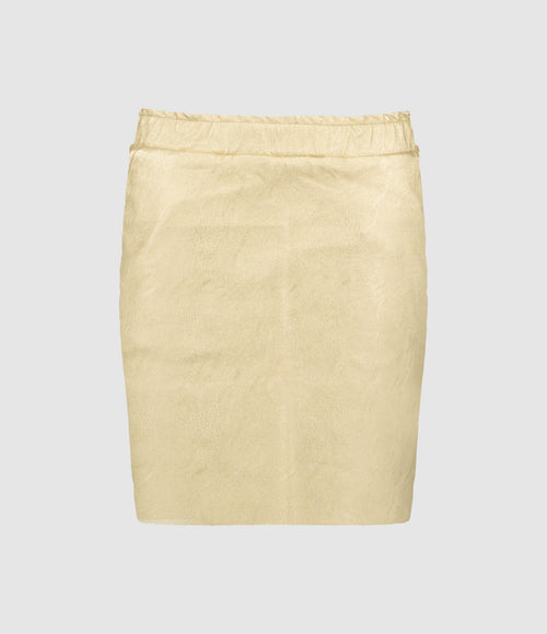 Maevy Mouvement Libre - Jupe Courte Newmini Or - Femme