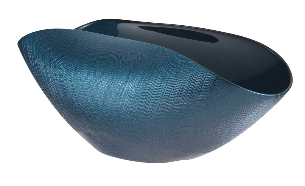 Burano - Coupe - 28x14 Cm - Bleu Océan
