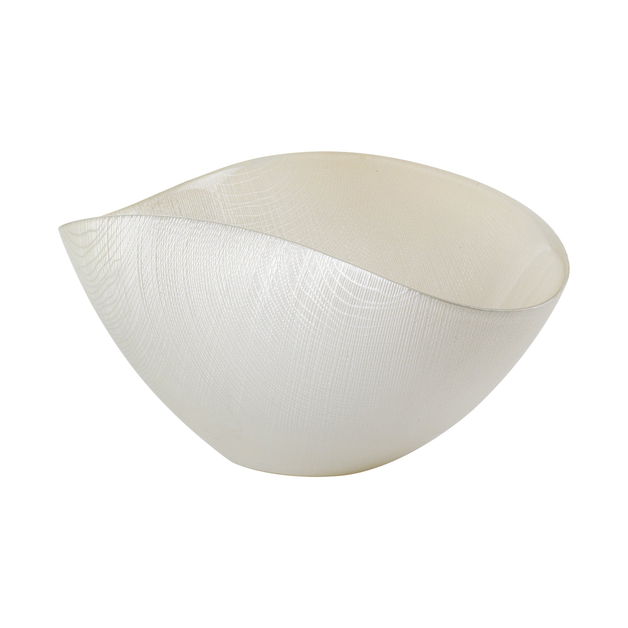 Burano - Coupe - 28x14 Cm - Blanc Perle