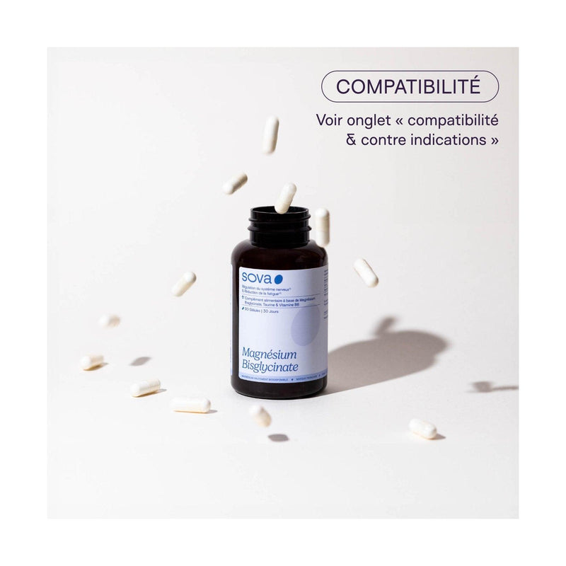 Magnésium - Hautement Biodisponible - SOVA