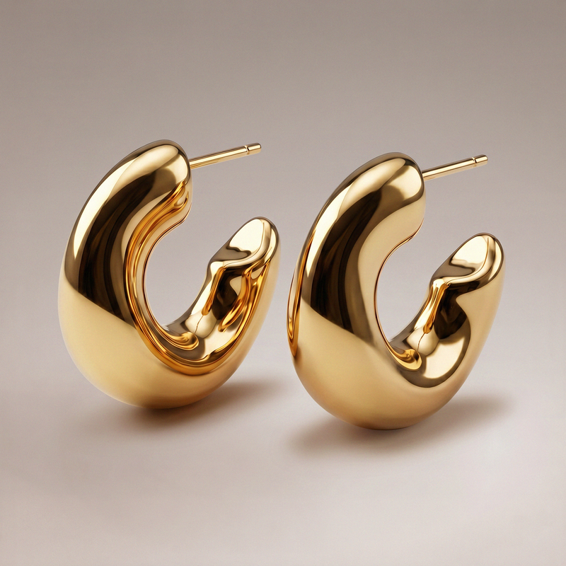 Boucles D'Oreilles Meteor Onde