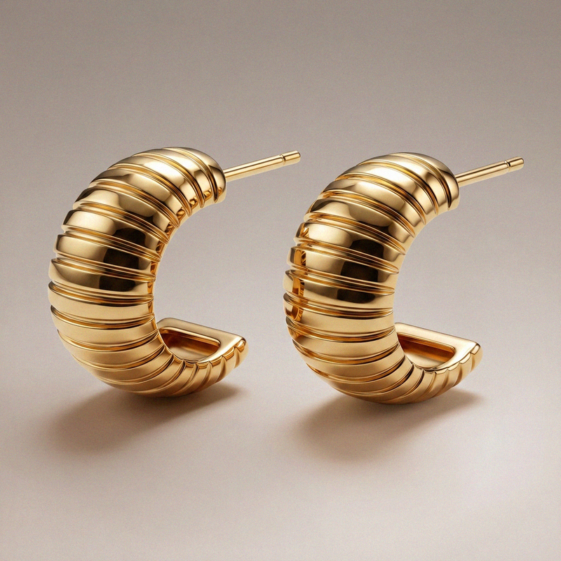 Boucles D'Oreilles Arcade Frise