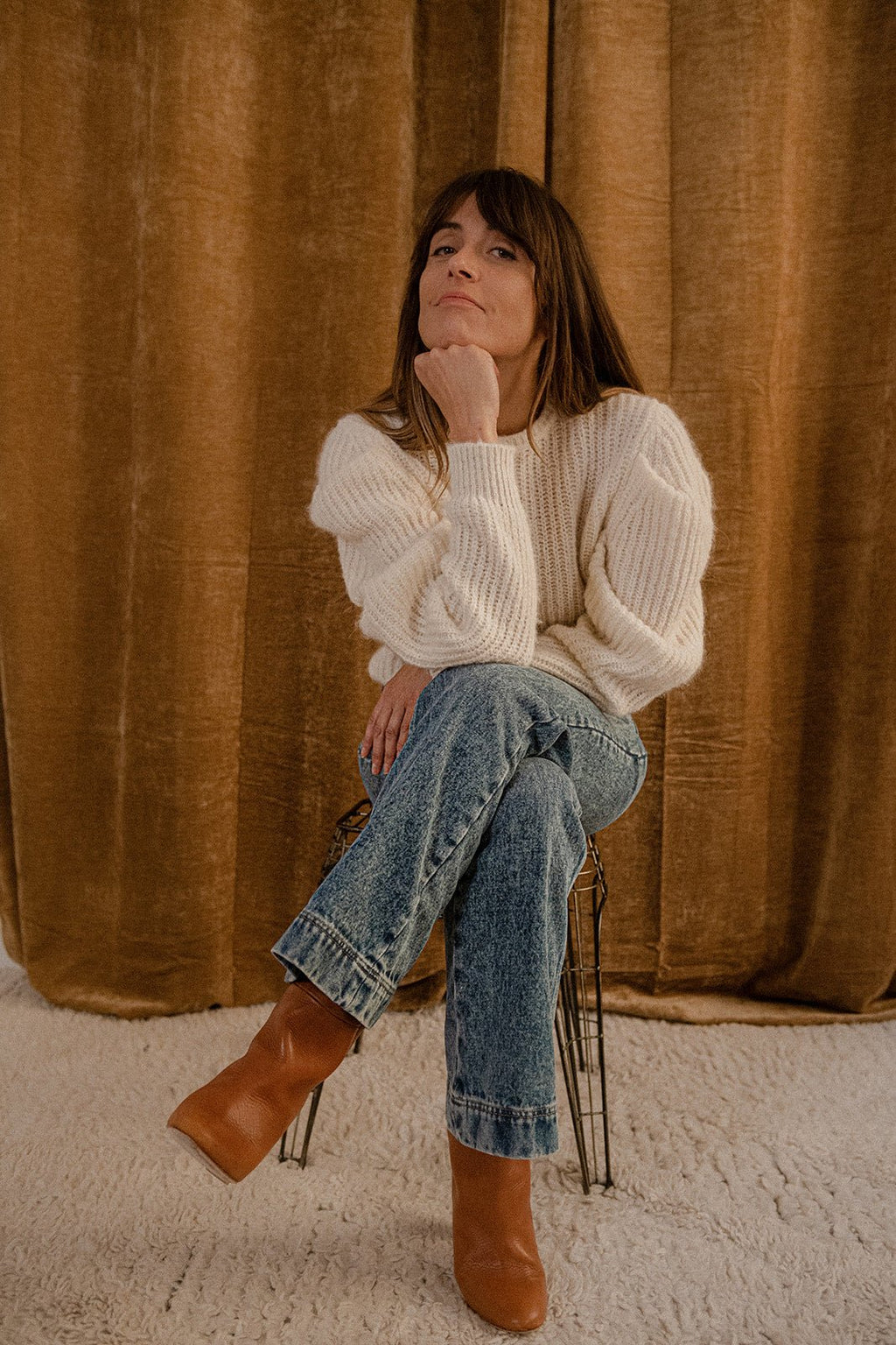 Plume Paris - Maja Knit - Écru