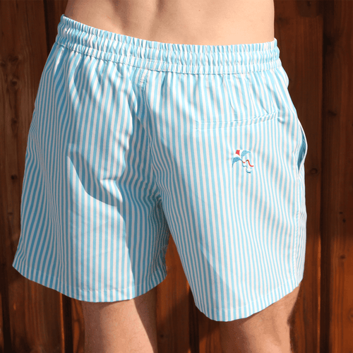Swim Shorts - L'Affranchi Striped