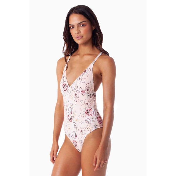 Rhythm - Maillot Une Pièce Bonita - Pêche - Femme