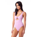 Rhythm - Maillot Une Pièce Gidget - Lavande - Femme