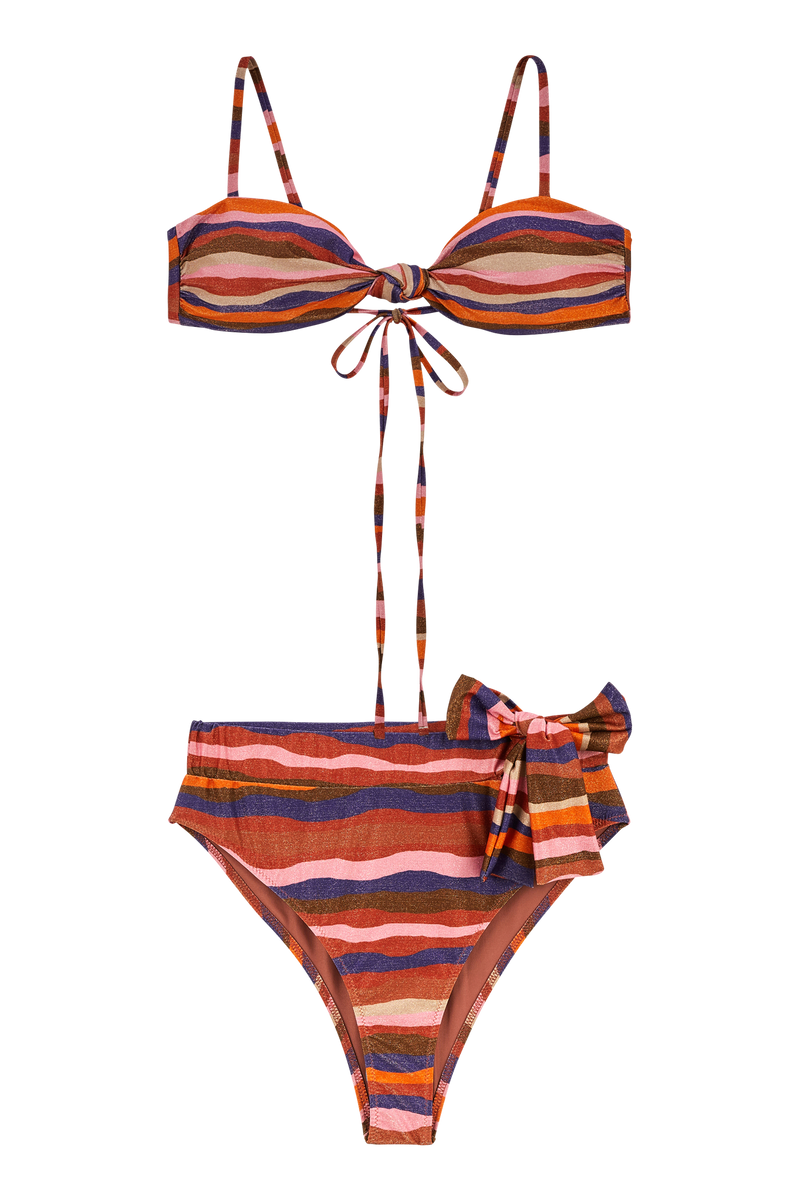 Conta Bikini Bottom Terracotta