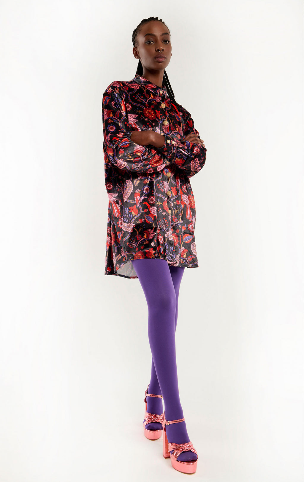 Kleid Maisie - Violett