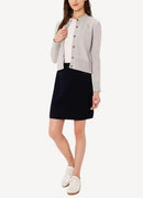 Maison Kitsune - Eyelet Skirt - Black - Femme