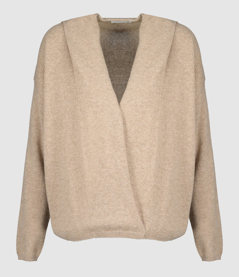 Majestic Filatures - Pull Marron - Femme