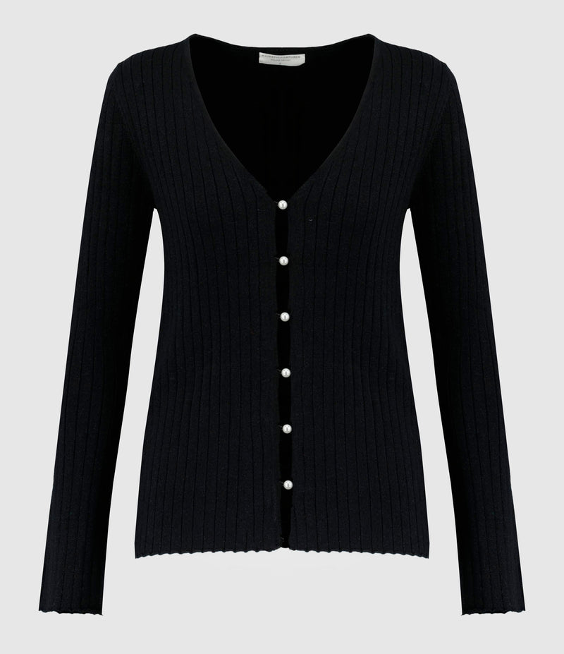 Majestic Filatures - Gilet Métal Noir - Femme