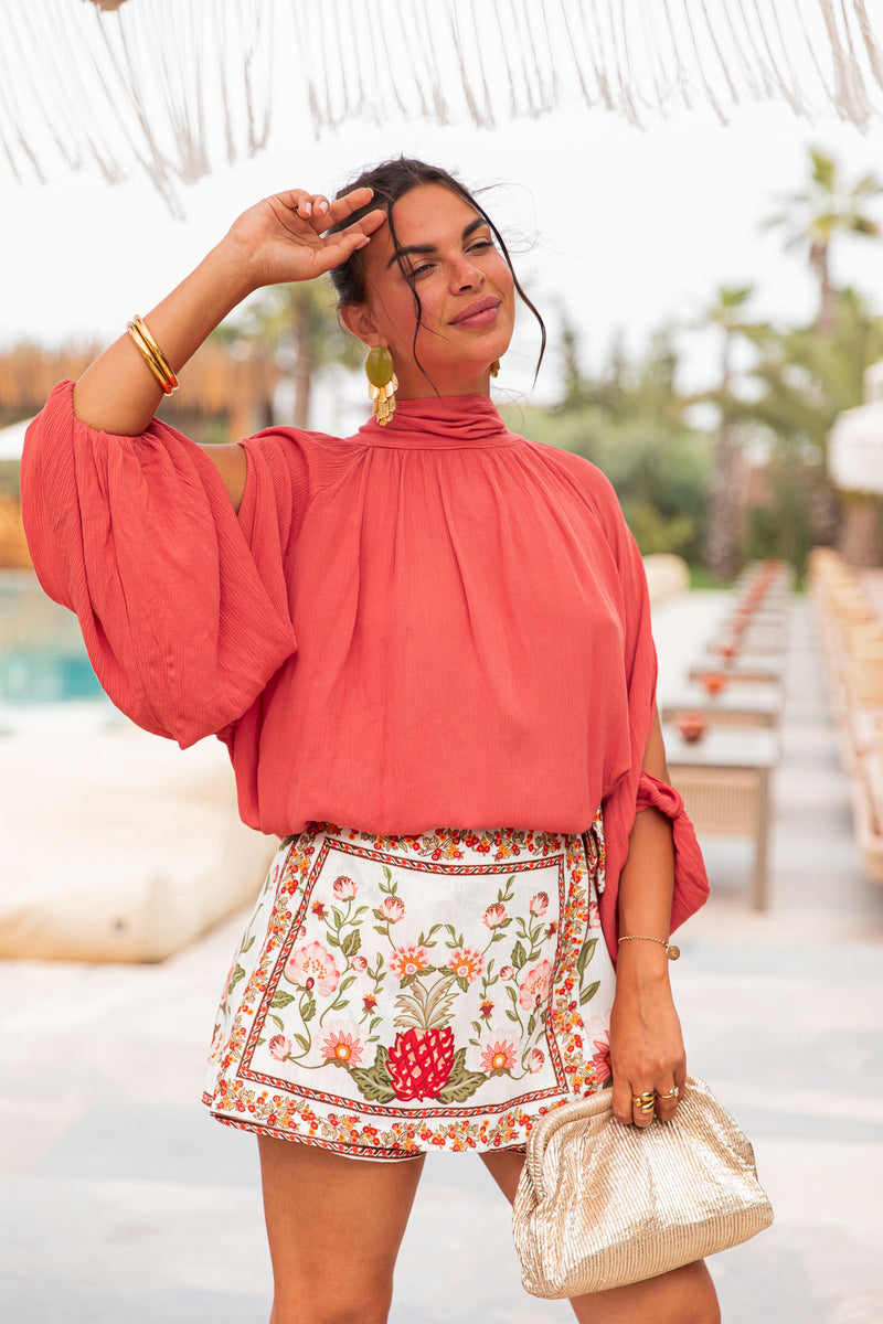 MALICIA Écrue - Jupe/Short Lin