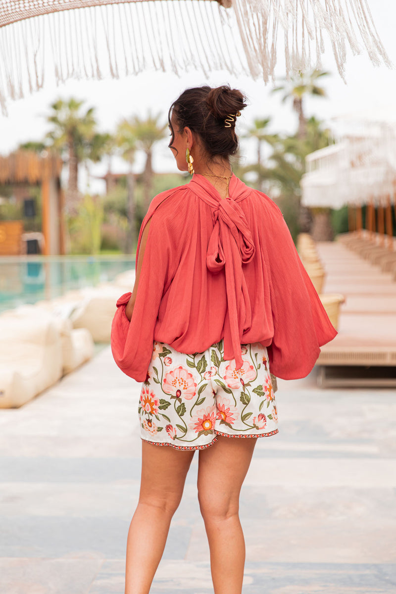 MALICIA Écrue - Jupe/Short Lin