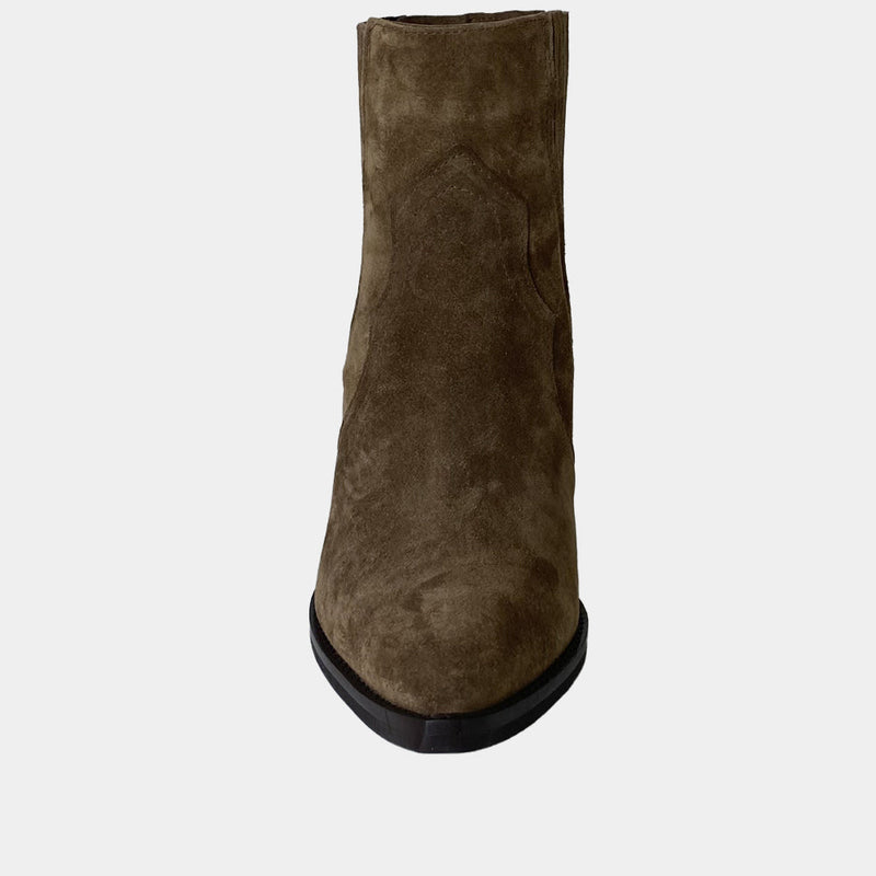 Chelsea Boots Ann Tuil Malin - Velours Taupe