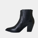 Chelsea Boots Ann Tuil Malin - Cuir Noir