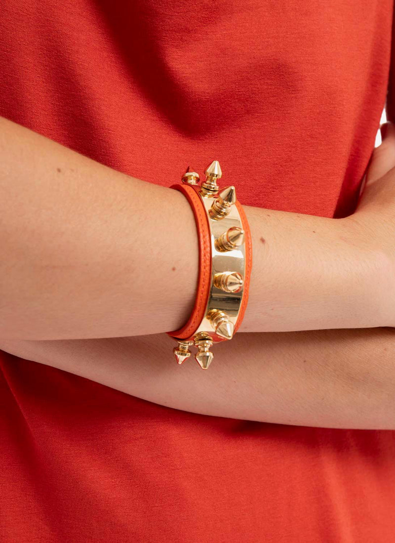 Aurelie Bidermann - Manchette Camden - Orange - Femme