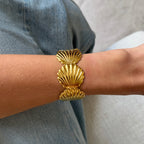 Seashell Cuff Bracelet