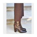 Bottines Ann Tuil Manege - Cuir Marron