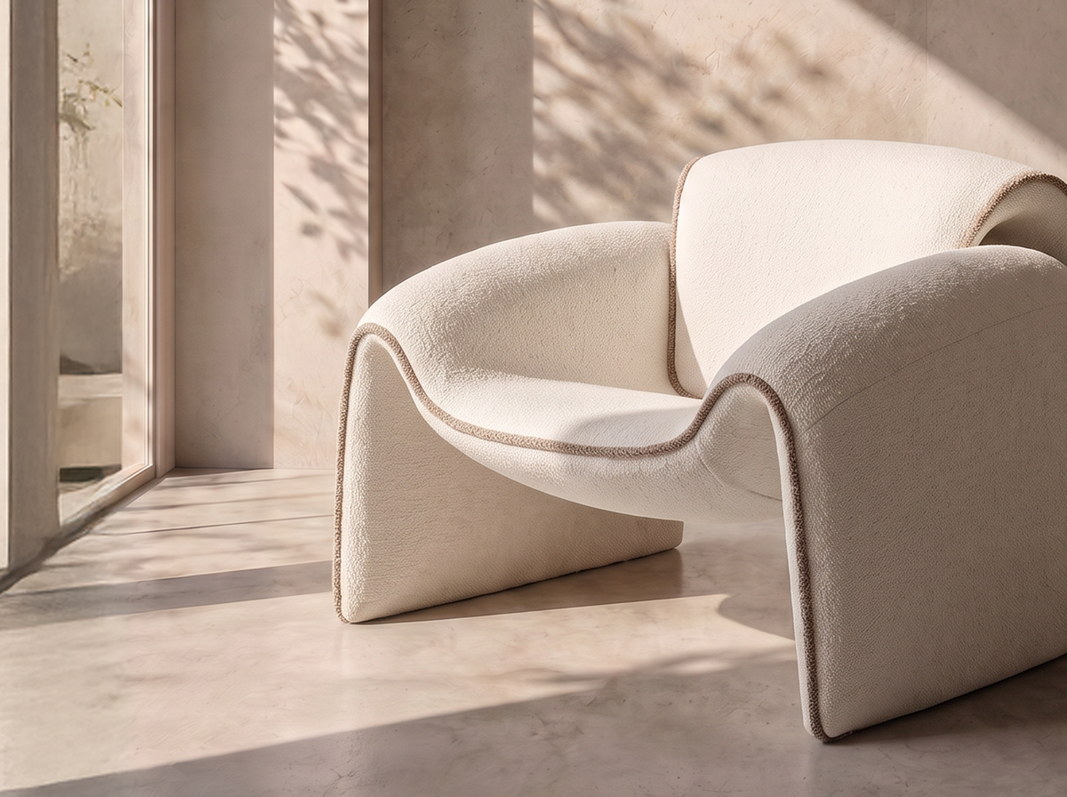 Manola - Fauteuil - Bouclette